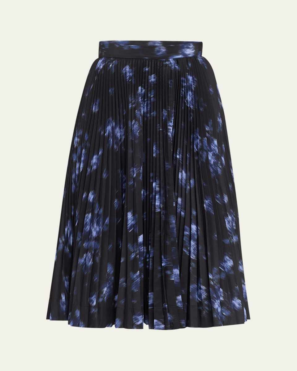 Pleated Circle Skirt